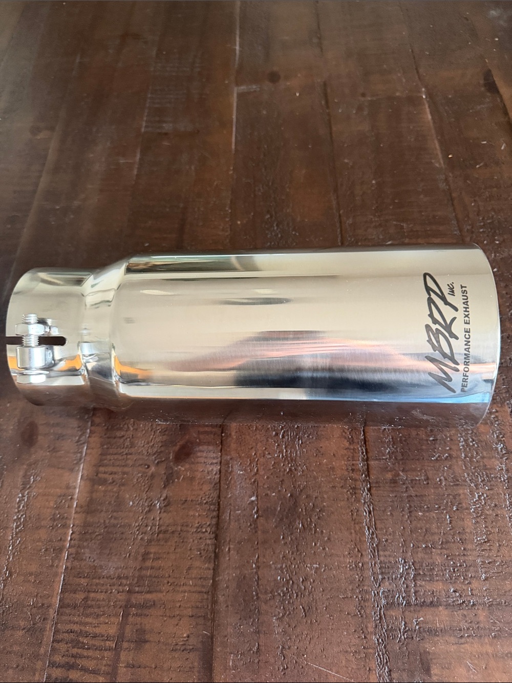 MBRP Exhaust Tip 304 Stainless Dual Wall Straight cut (Universal) NIB